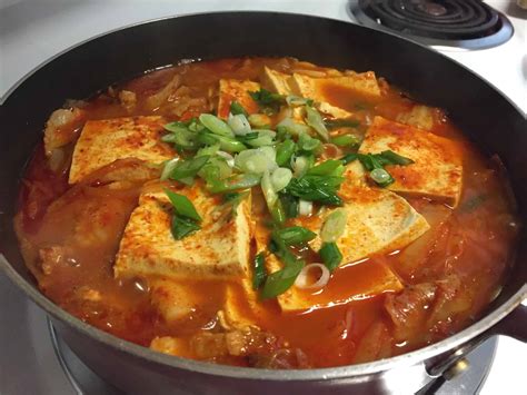 Add this to the chestnut crumbs in the bowl. . Maangchi kimchi jjigae